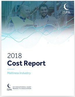 ISPA 2018 Mattress Industry Annual Costs Report cover