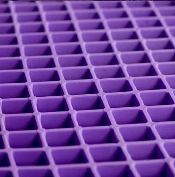 Purple Hyper-Elastic Polymer Grid
