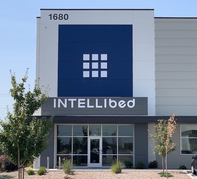 Intellibed is based in Salt Lake City, where it produces all of its own gel 
at a new facility.