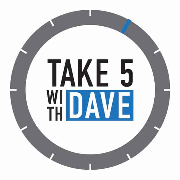 take 5 with dave logo