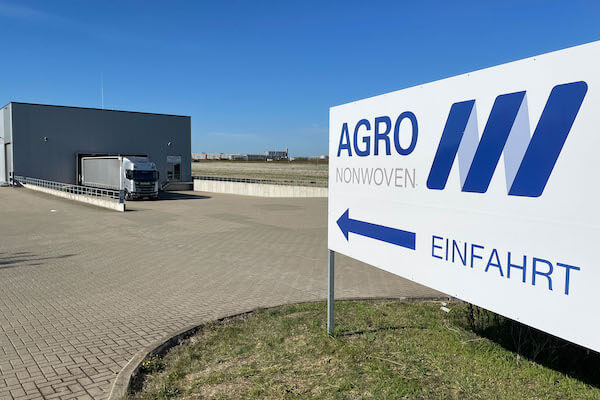 Agro production site for nonwovens in Halberstadt, Germany.