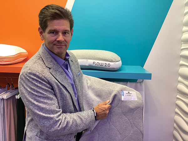 The company rolled out its Air-X Performance mattress protector.