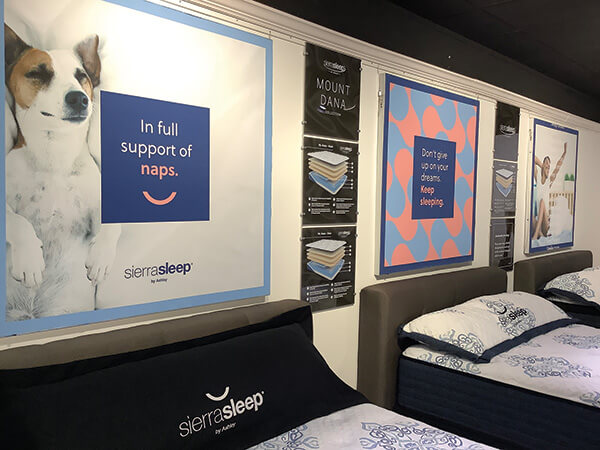 Ashley Furniture rolled out a new marketing program for its fast-growing Sierra Sleep by Ashley brand.