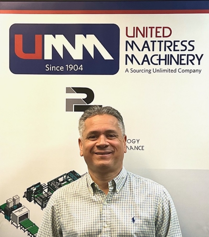 United Mattress Machinery Hires VP of Global Sales and Marketing