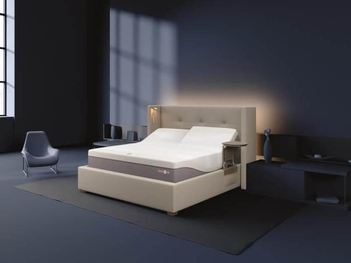 The new next gen Sleep Number smart beds monitor personal health and wellness data and actively adjust to improve sleep performance.