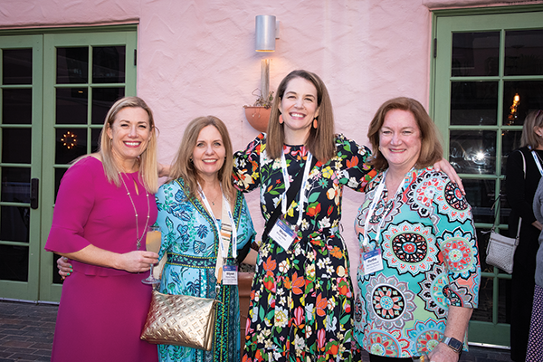 Laura Brewick of Serta Simmons Bedding, Allyson Tenney of the CPSC, Marie Clarke of ISPA and Martha Caywood of Tempur Sealy International