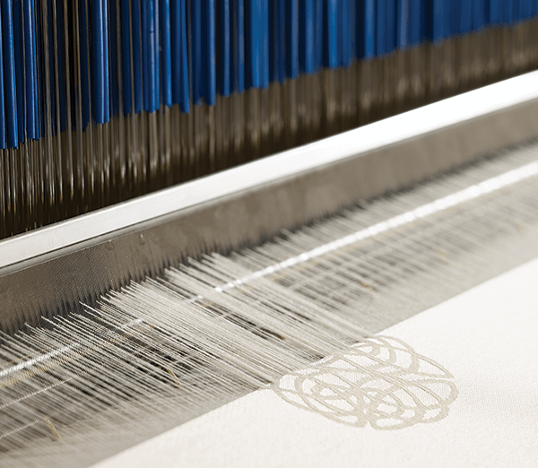 Maes has been weaving fabrics for sleep products since 1926. Today, the company says, its jacquard looms are among the fastest in the world.