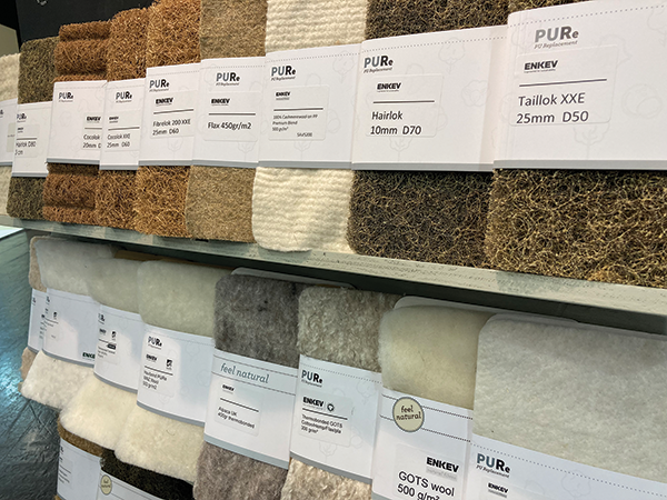 Enkev’s PURe Natural line comes in a wide range of natural materials such as Cocolok, Hairlok, Taillok, GOTS cotton, flax and PURe Wool.