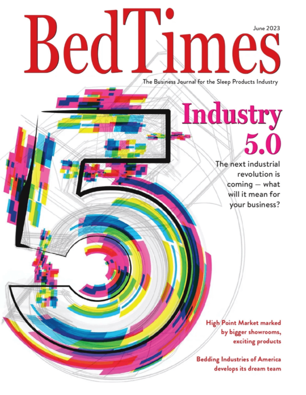 June cover of BedTimes Magazine