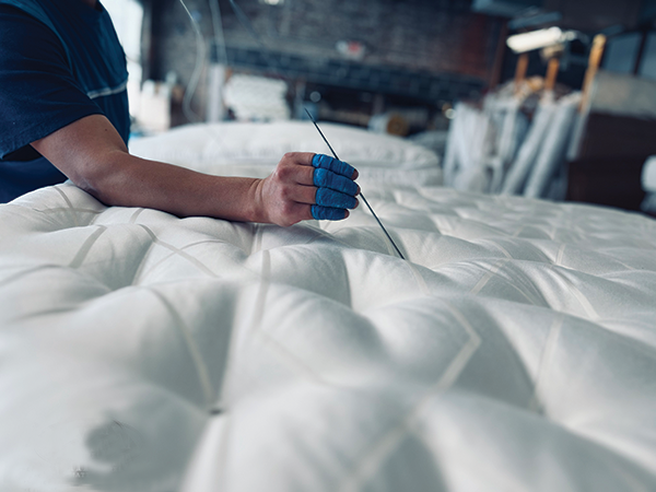 Shifman’s mattresses feature its proprietary Sanotuft technique, which produces a smooth buttonless tuft that is handsewn from top to bottom.