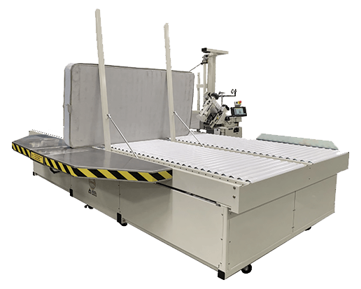 The 1315R Automatic Tape-Edge Workstation by Atlanta Attachment Company features Industry 4.0 capabilities. It offers wireless remote access to a technical service team that can diagnose and address issues, minimizing downtime.