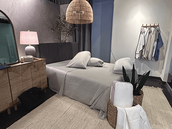 Las Vegas Market Trends. DreamFit — the Cullman, Alabama-based purveyor of sheets, pillows and mattress protectors — has added a calming sage green color to its product lineup. 