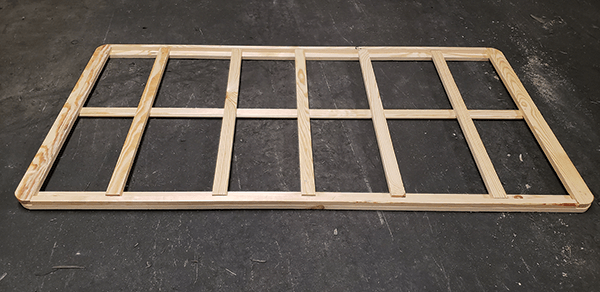 This bunkie board, part of Herndon Reload’s extensive line of foundation components, kits and assembled foundations, is a 1 ½-inch-thick flat wood frame that can be used in ultra-low-profile applications where saving space is a priority. It also can be used as a layer of extra support for a platform bed.