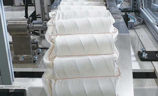 Innovations in Mattress Spring Technology. At Interzum Cologne in Germany, Matsushita debuted its cotton pocket spring machine, the PKT-CT. The finished pocket springs use natural cotton fabric instead of the more traditional nonwoven fabric. 