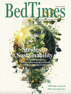 BedTimes Magazine November 2023 cover