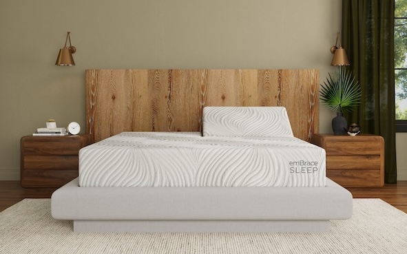 BIA Introduces New Embrace. Embrace Sleep, a new line of latex split-head beds.
