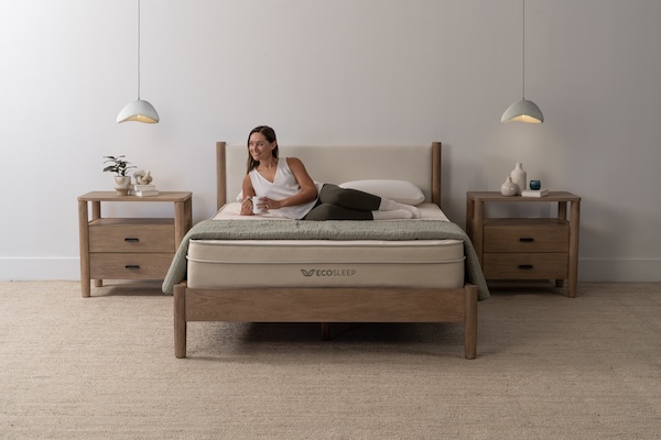 EcoSleep by Brooklyn Bedding has introduced two newly designed GOTS-certified organic mattresses, EcoSleep and EcoSleep Luxe (shown).