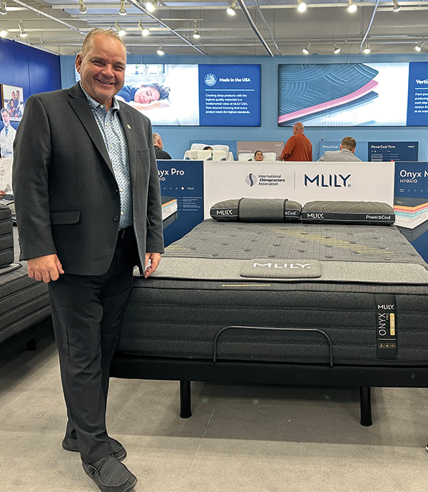 Bedding Trends and Innovations. Mlily USA brought the three-bed Onyx line which not only offers a good value, topping out at $999, it has the seal of approval from the International Chiropractors Association. 