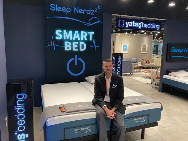 Bedding Trends and Innovations. Yatas introduced a line of smart mattresses in partnership with Sleep Nerdz, based in Cave Creek, Arizona. 