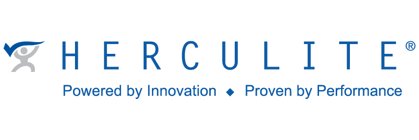 Herculite Launches E-Commerce Website. Herculite logo.