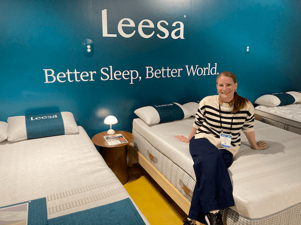 Vegas Mattress Trends Unveiled. Leesa introduced the handcrafted Reserve model at 16 inches tall, featuring seven layers of materials. 