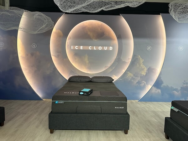 Vegas Mattress Trends Unveiled. Malouf debuted three new mattress collections, each one more cooling than the next. 