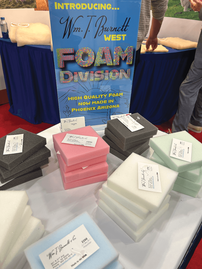 Wm. T. Burnett & Co. acquired Phoenix-based Flex Foam. At ISPA EXPO, the company promoted this new division.