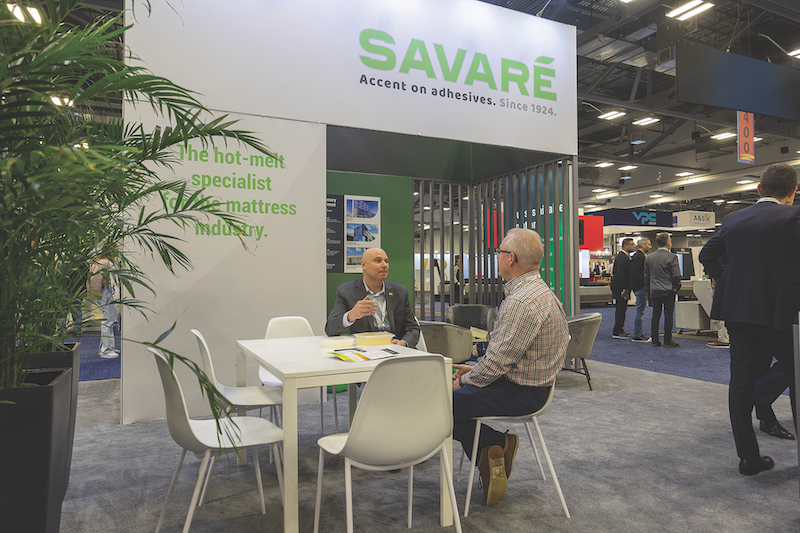 ISPA Innovation: Automation & Sustainability. Savaré Specialty Adhesives LLC offered buyers a choice between standard and bio-based hot-melt adhesives.