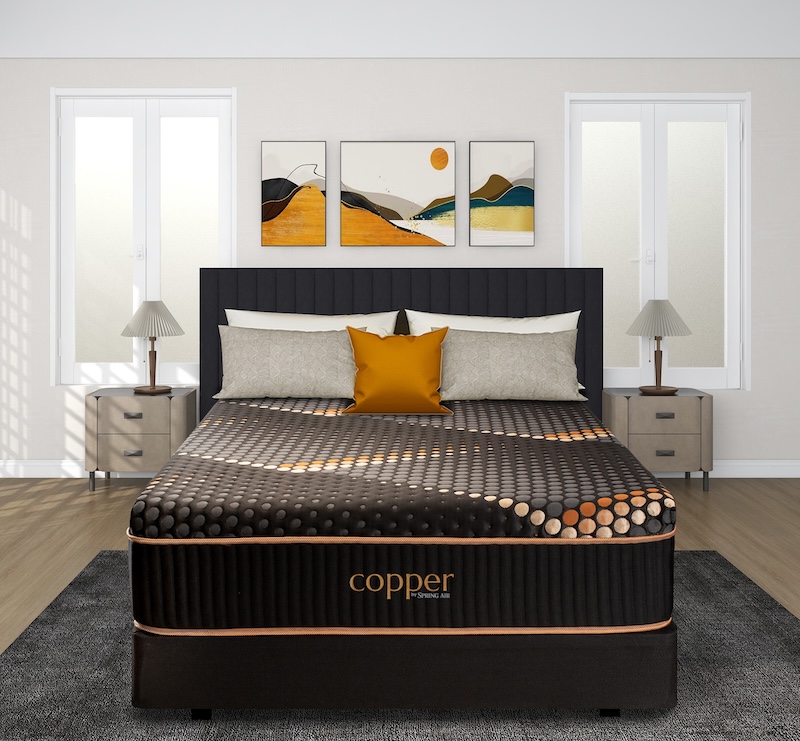 Spring Air International is spotlighting two of its most popular collection—Sleep Copper—at the Las Vegas Market.