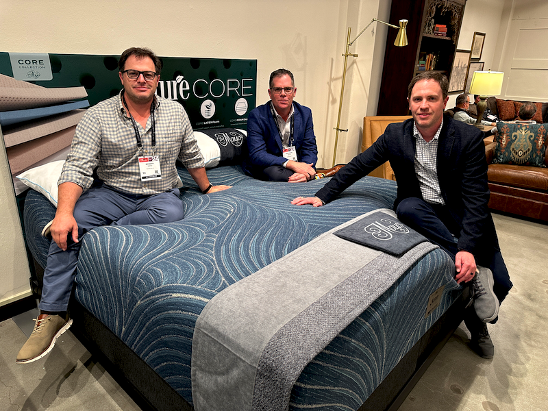 High Point Market 2024. Mayo Furniture reached back to its roots at this market. The third-generation furniture manufacturer, which started producing mattresses and furniture in 1965.