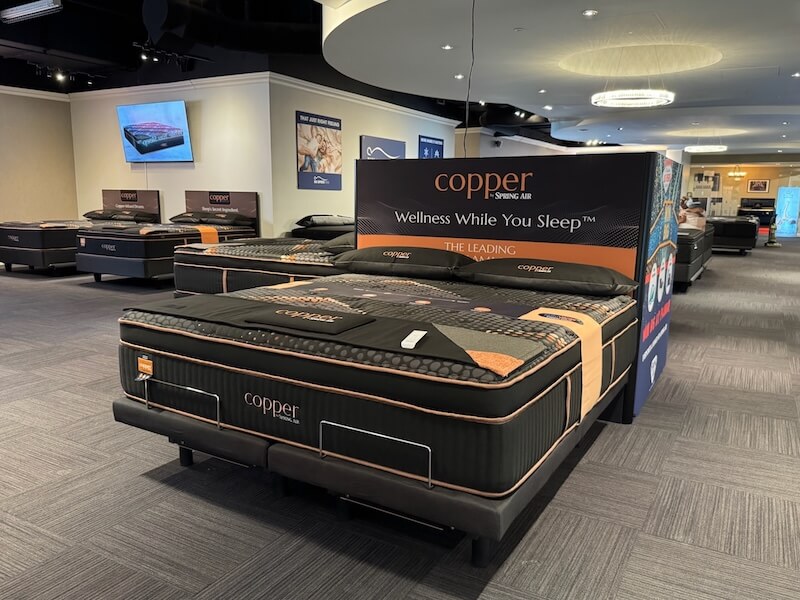 Spring Air Named Exclusive Distributor. The rocking base adds health and wellness benefits with features to the base’s ability to raise or lower the head and foot sections of a mattress.