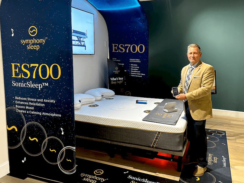 Mattress Tech Trends. Immersive Sleep: Symphony Sleep's Sonic Massage and Sound System