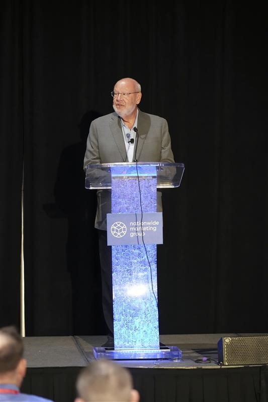 King Koil CEO David Binke spoke to 3,000 participants at the PrimeTime event and expo in San Antonio, Texas.