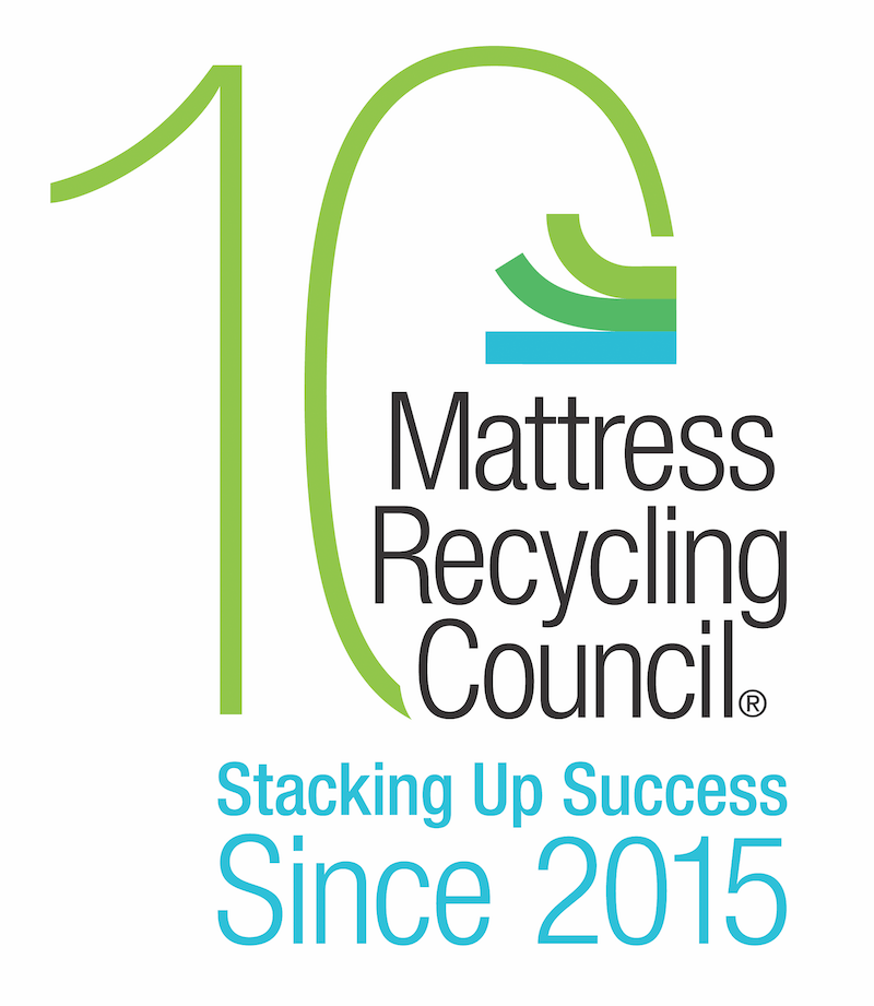 Industry Recycling Milestone. 10th anniverary of the mattress recycling council.