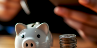 New Research: Where Consumers Are Spending (and Saving) Their Money Small piggy bank with coins