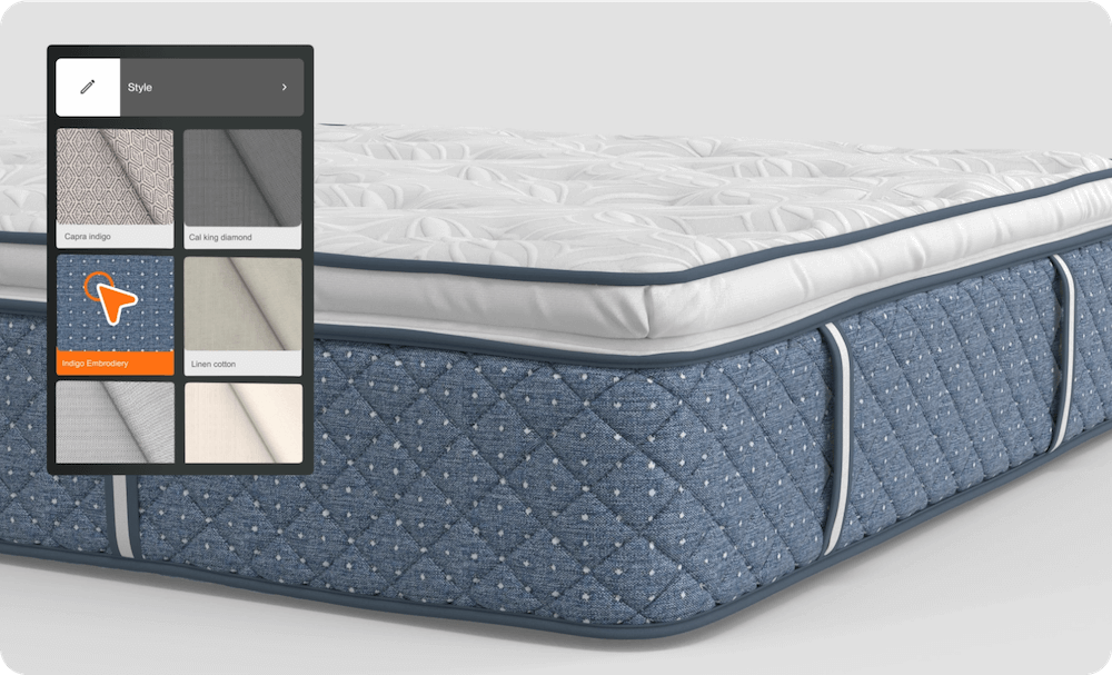 Imagine.io's new 3D modeling technology creates efficiencies, reduces costs and empowers every stakeholder by providing better tools to design, sell and market mattresses.