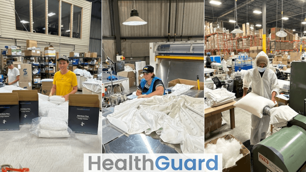 The top-of-bed manufacturer is promoting North American manufacturing, premium products, supply chain reliability, and competitive pricing to be a preferred supplier among top-tier U.S. retailers. 