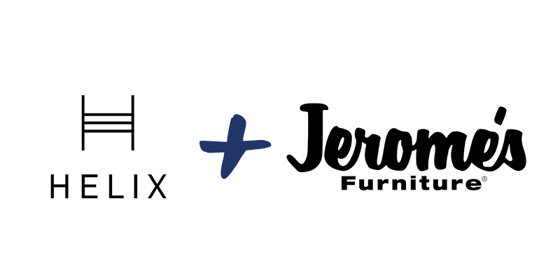Helix Partners with Jerome's Furniture