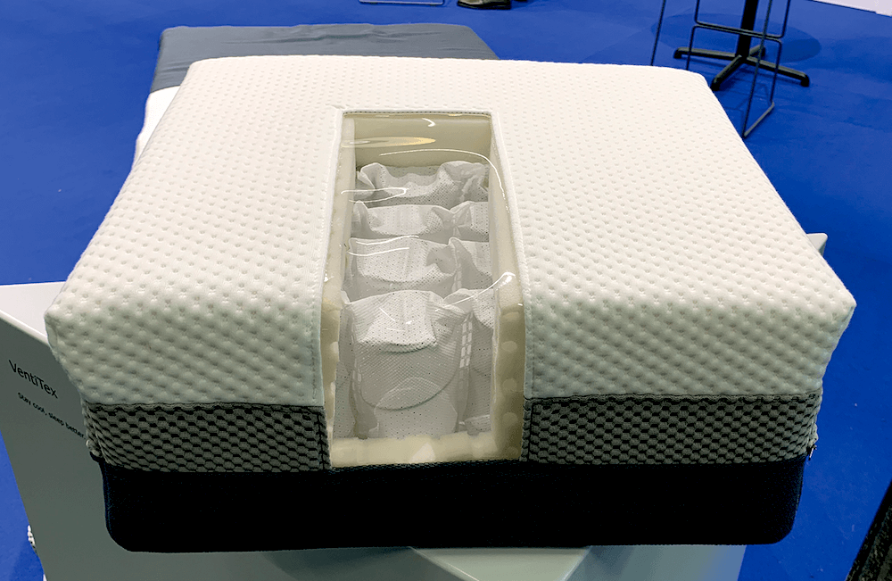 Innerspring Innovation Strategy. At Interzum Cologne in May, Starsprings showcased Samson Edge, a patent-pending spring edge system. Its integrated support beams are made of reinforced, compressed outer rows wrapped in a nonwoven textile designed to eliminate foam encasements and gluing stations.