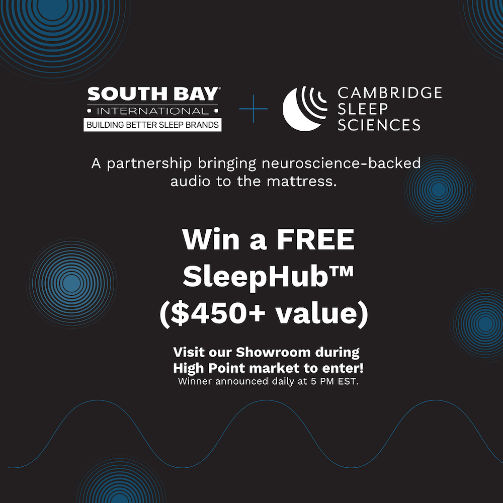 South Bay International Showcases Next-Gen Sleep Solutions and Smart Technology at High Point Market