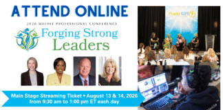 WithIt Offers Main Stage Streaming Ticket for “Forging Strong Leaders” Conference