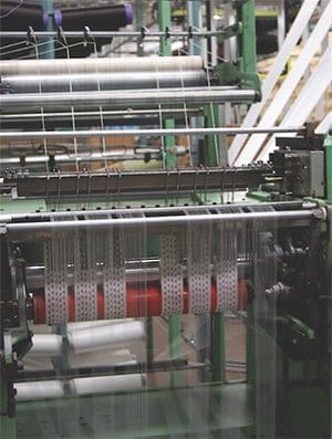 AEC Narrow Fabrics production
