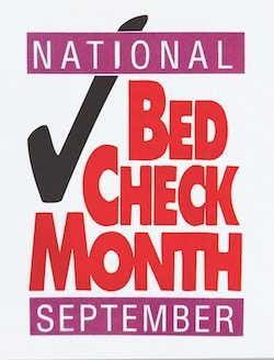 BSC shifts message Bed Check Month