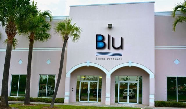 Blu Sleep Products Florida facility