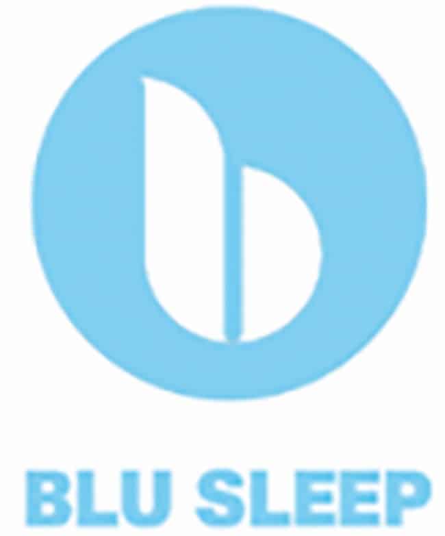 Blu Sleep’s new logo features a fresh design in a watery blue.