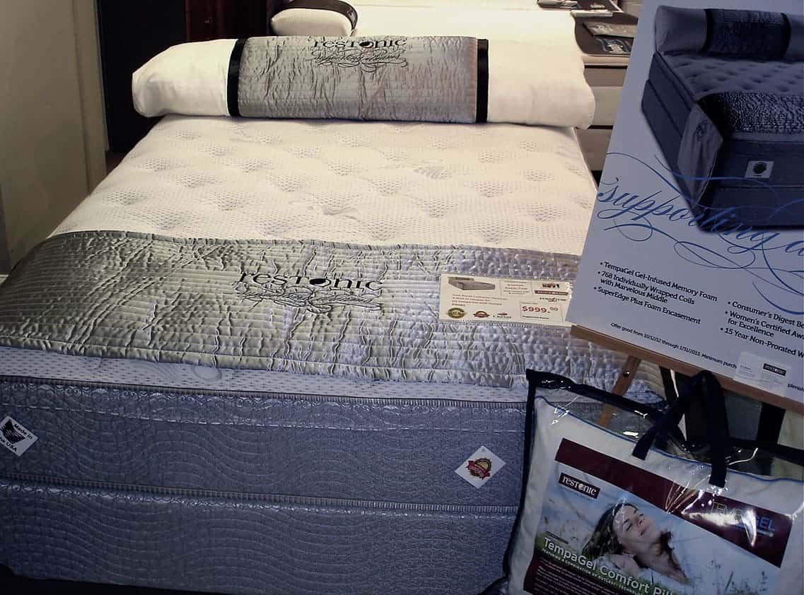 Restonic TempaGel mattress