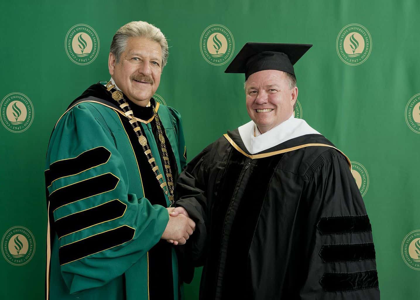 Dale Carlsen receives honorary doctorate from alma mater Sacramento State University