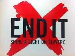 End It Shine a light on slavery logo