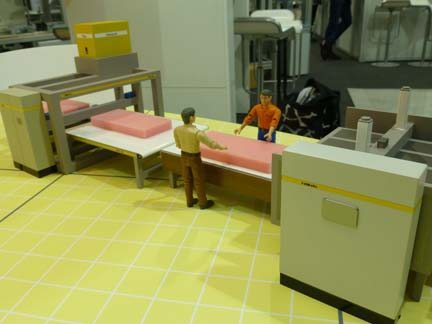 FillMatic GmbH mattress production line model