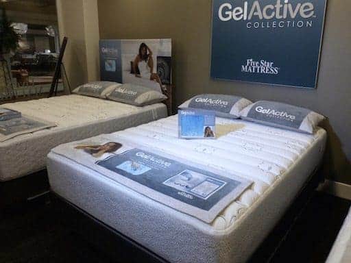 Five Star Mattress new GelActive bed